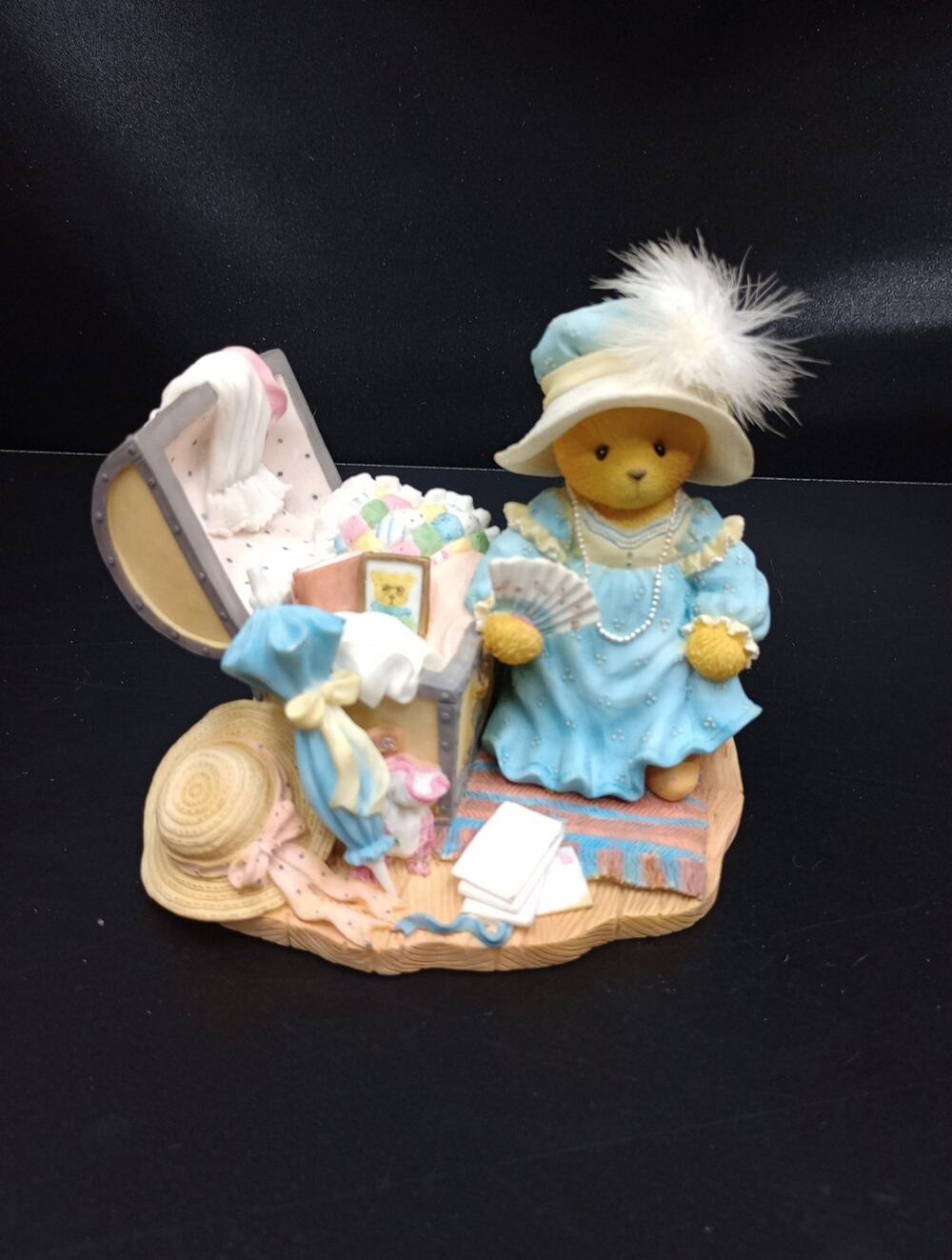 Cherished Teddies Kaitlyn Old Treasures New Memories by Enesco Figurine